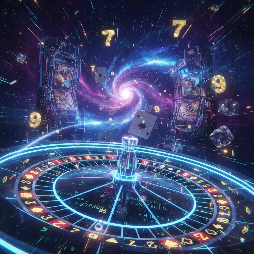 Neon Gamble Galaxy